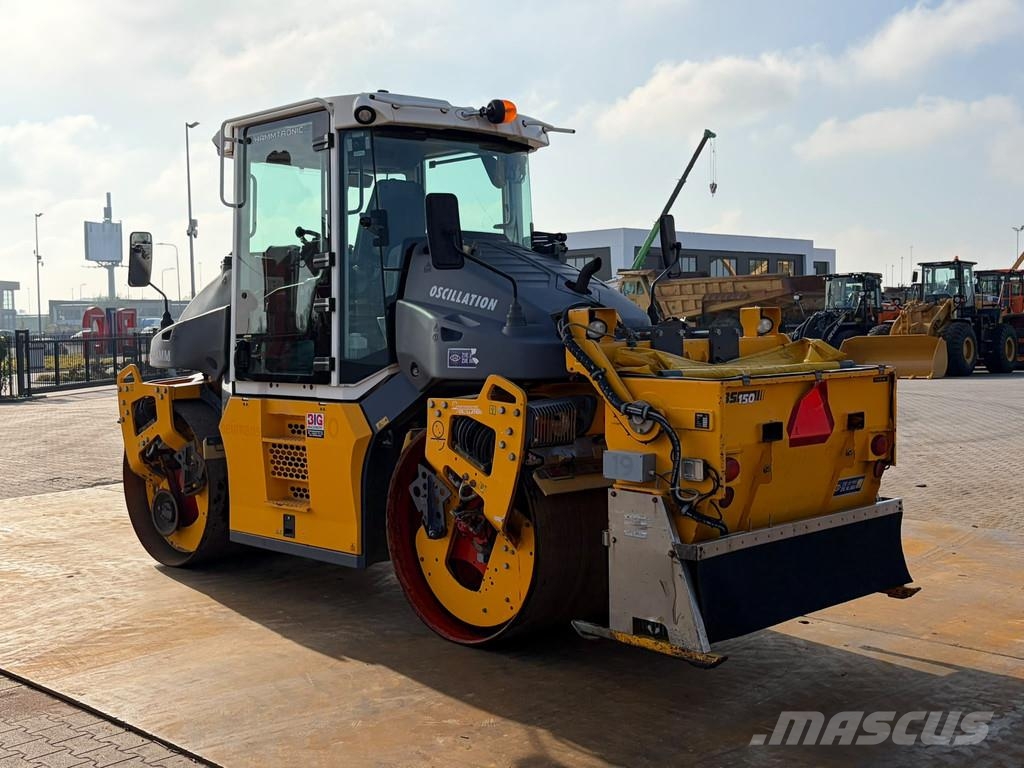 Hamm DV70i + Bomag splitter Rodillos de doble tambor