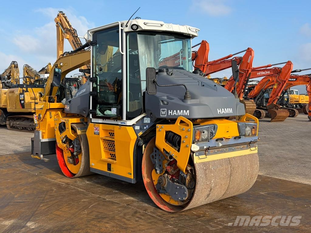 Hamm DV70i + Bomag splitter Rodillos de doble tambor