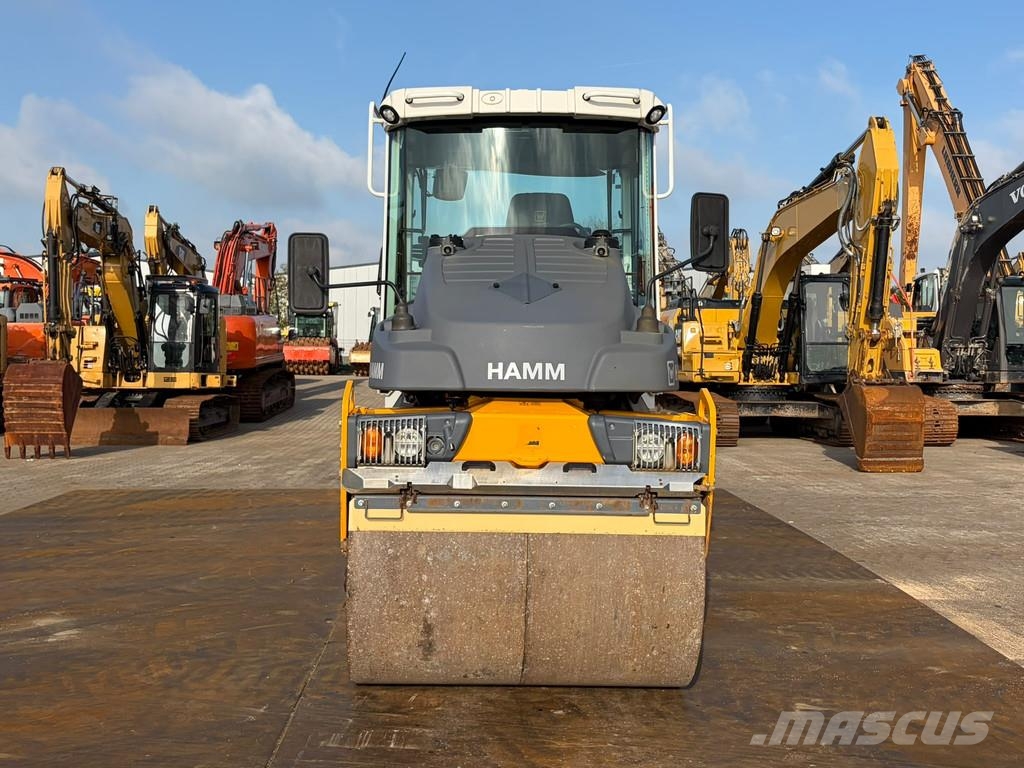 Hamm DV70i + Bomag splitter Rodillos de doble tambor