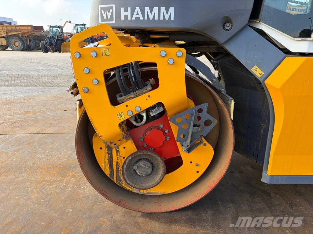 Hamm DV70i + Bomag splitter Rodillos de doble tambor