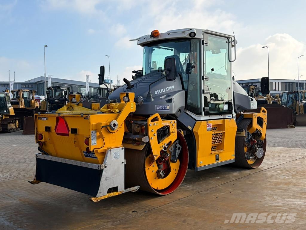 Hamm DV70i + Bomag splitter Rodillos de doble tambor