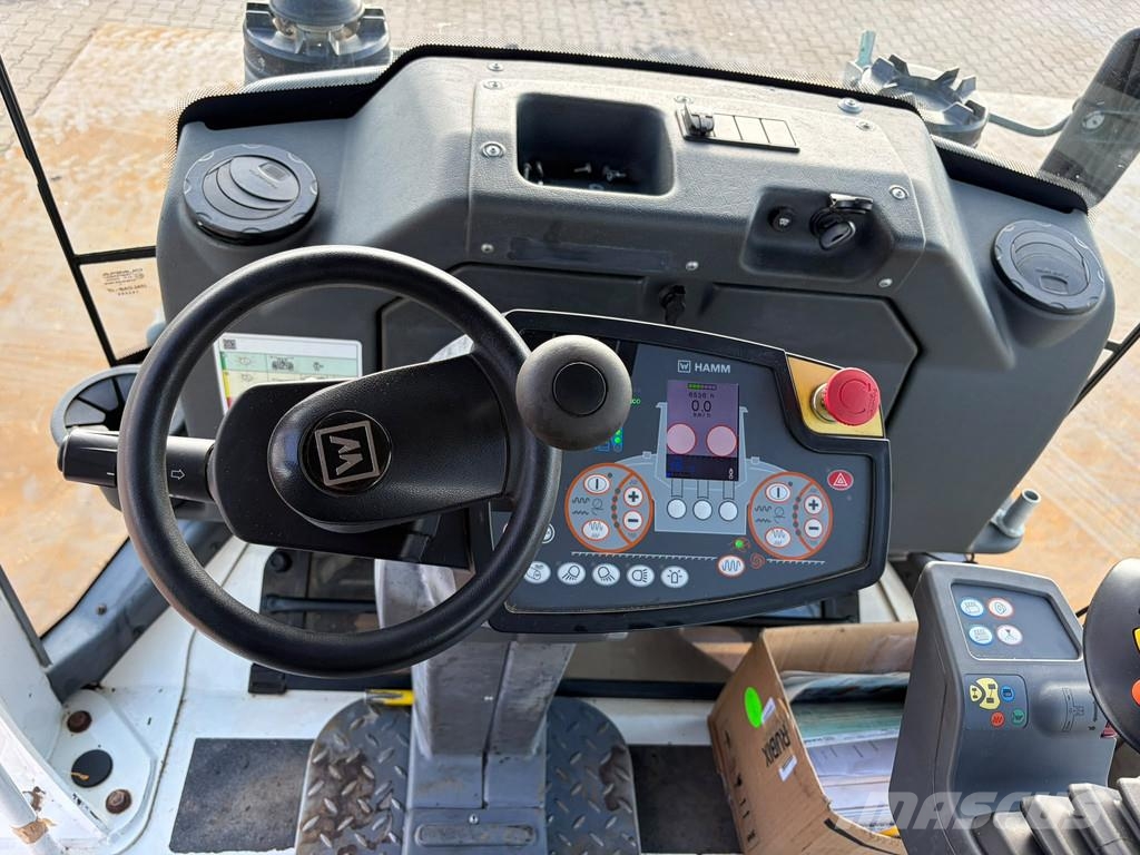 Hamm DV70i + Bomag splitter Rodillos de doble tambor