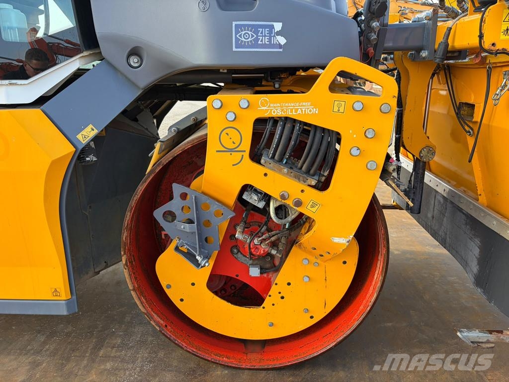 Hamm DV70i + Bomag splitter Rodillos de doble tambor