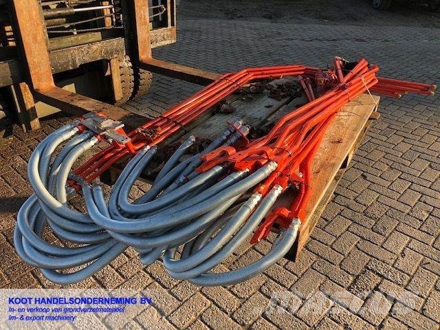 Kubota 4x Lepelsteel Kubota kx 080-4 其他組件