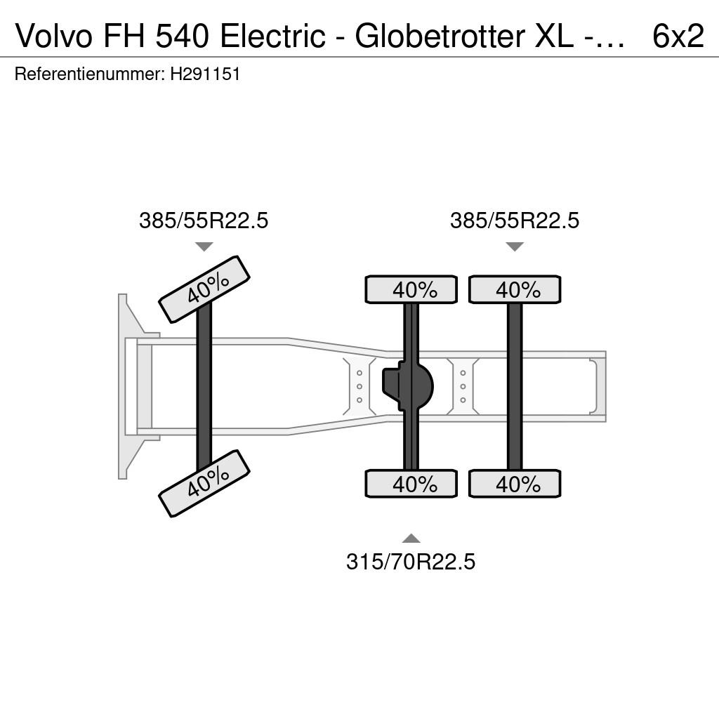 Volvo FH 540 Electric - Globetrotter XL - 540KW - 3.90 W Vilcēji