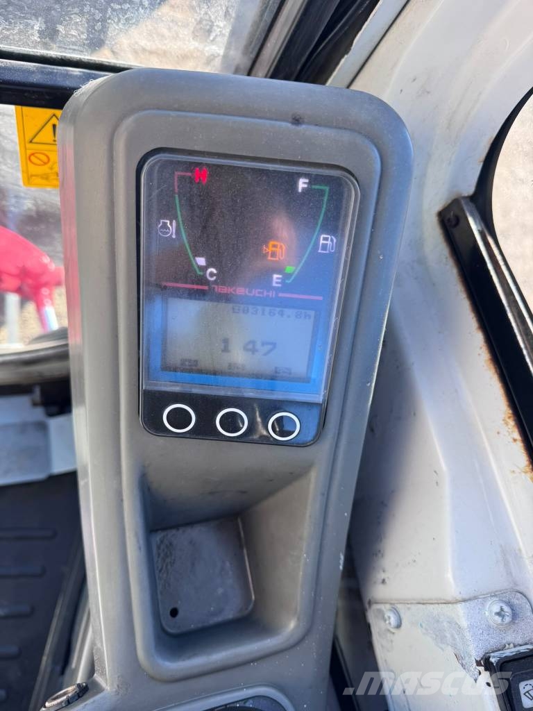 Takeuchi TB 216 حفارات صغيرة أقل من 7 طن (حفارات صغيرة)