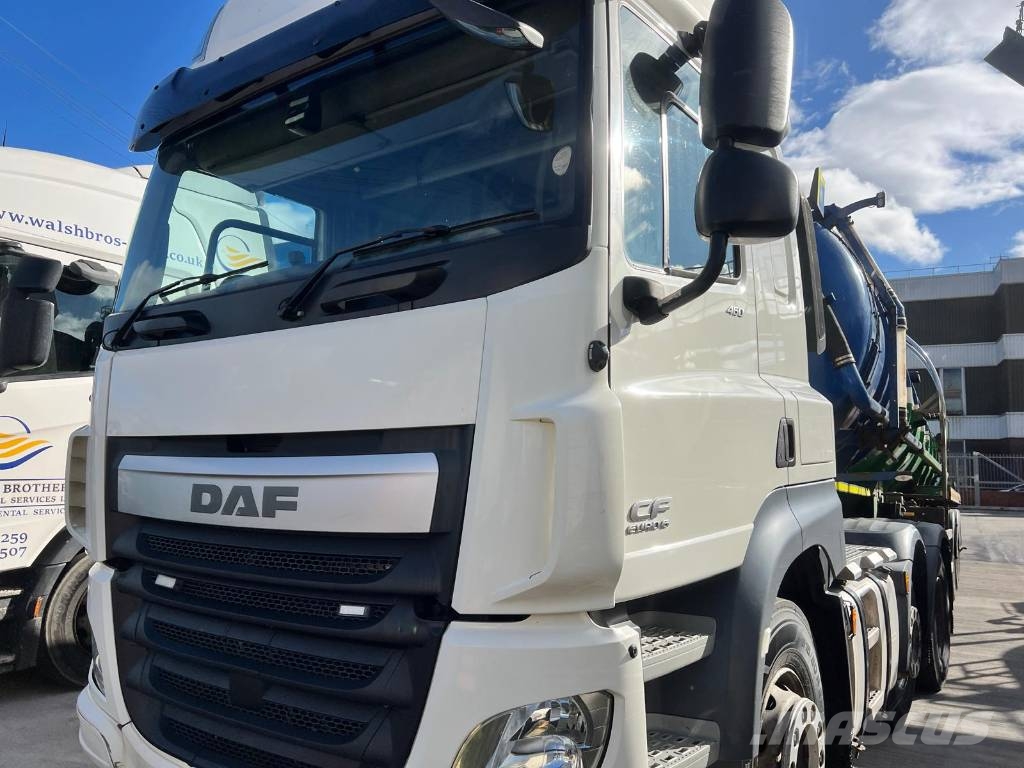Whale 316 Stainless Steel Vac Tanker with DAF CF 460 Tra Remorque citerne
