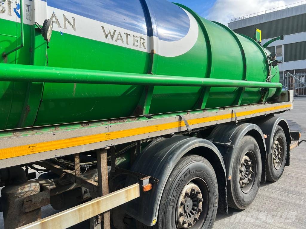 Whale 316 Stainless Steel Vac Tanker with DAF CF 460 Tra Remorque citerne