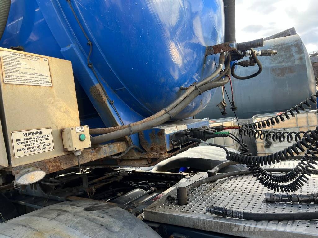Whale 316 Stainless Steel Vac Tanker with DAF CF 460 Tra Remorque citerne