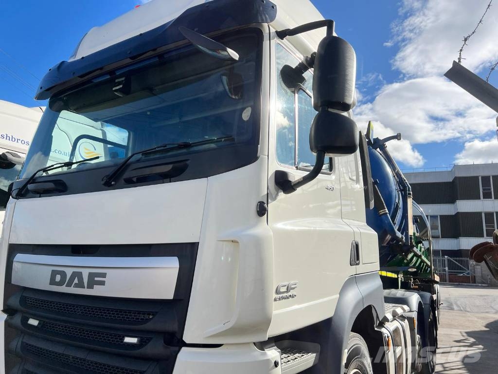 Whale 316 Stainless Steel Vac Tanker with DAF CF 460 Tra Remorque citerne