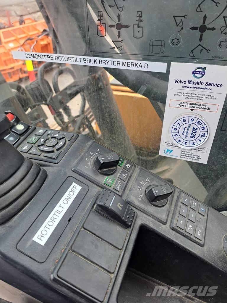 Volvo EC220EL Beltegraver
