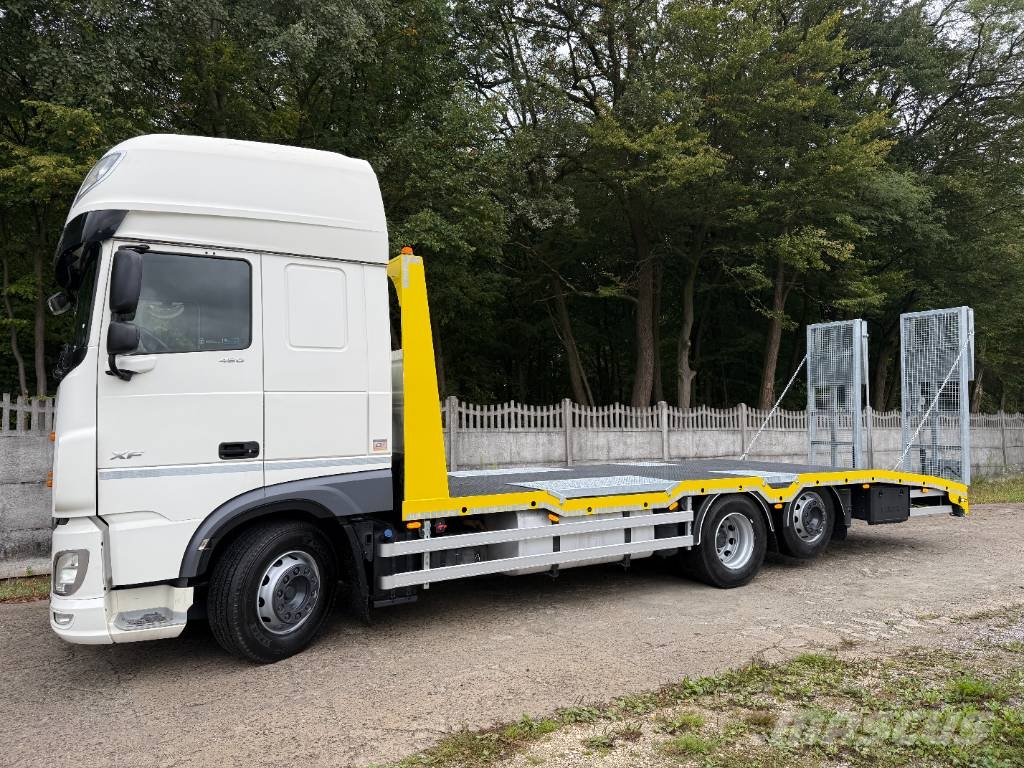 DAF XF 106.480 Kamioni sa ravan platformom / vitlom