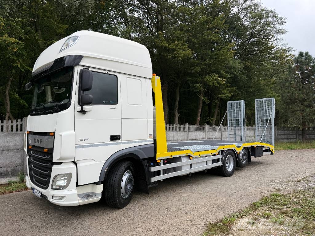 DAF XF 106.480 Kamioni sa ravan platformom / vitlom