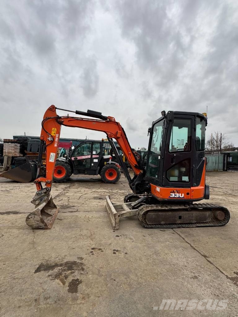 Hitachi ZX 33 U-6 Miniescavadeiras < 7t (Mini escavadeiras)