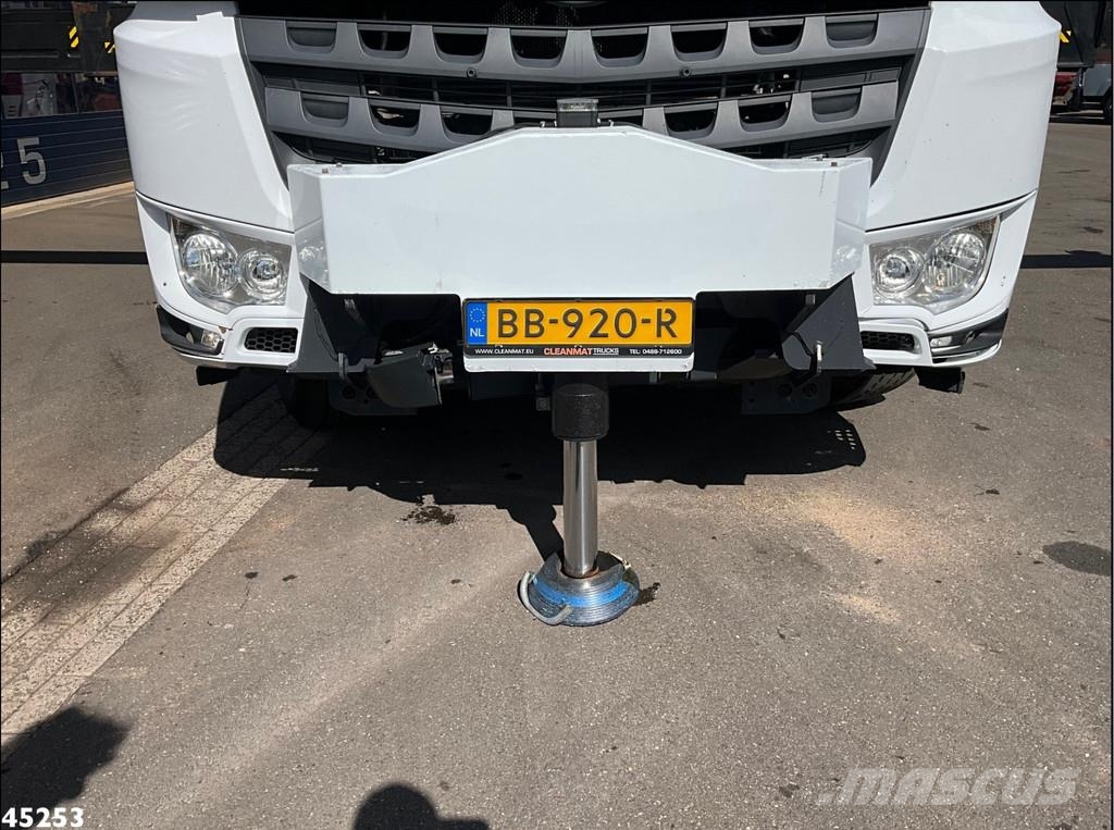 Mercedes-Benz Arocs 3253 8x4 Hiab 105 Tonmeter laadkraan Grúas todo terreno