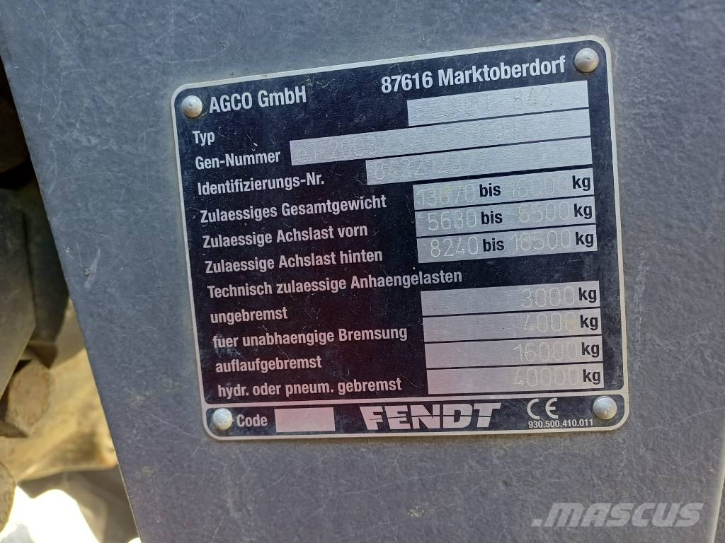 Fendt Vario 828 Tractors
