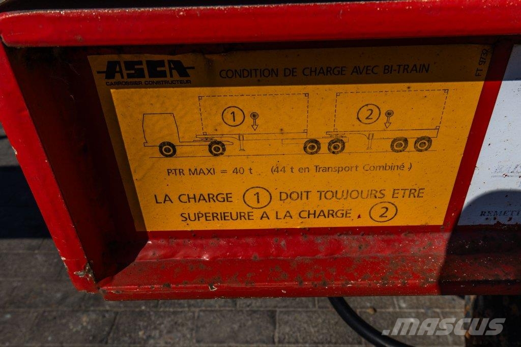 Asca BI-TRAIN 20''+ SELLETTE/FIFTH WHEEL Wissellaadbakken