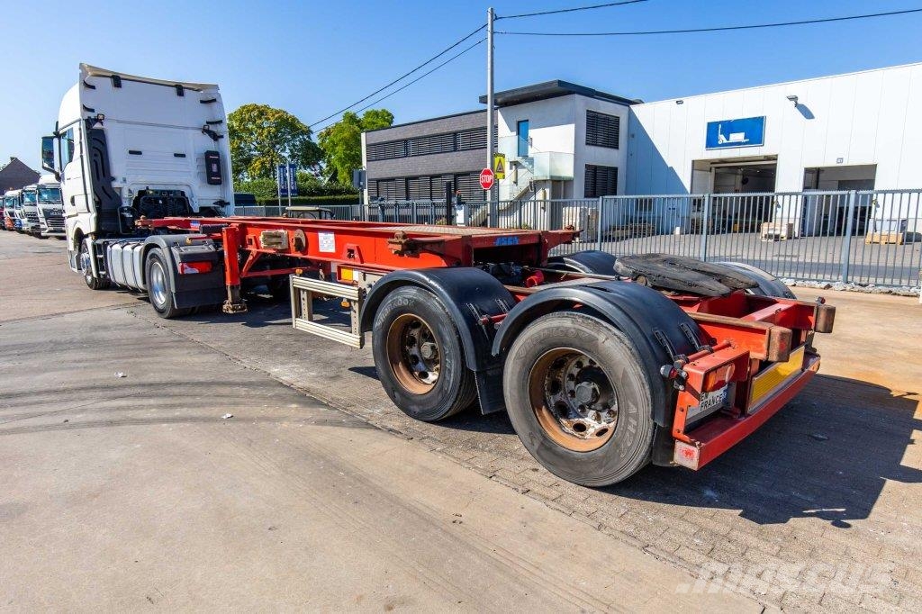 Asca BI-TRAIN 20''+ SELLETTE/FIFTH WHEEL Wissellaadbakken