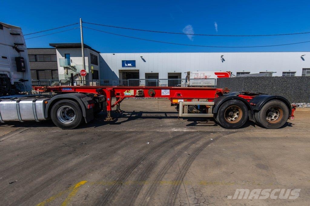 Asca BI-TRAIN 20''+ SELLETTE/FIFTH WHEEL Wissellaadbakken