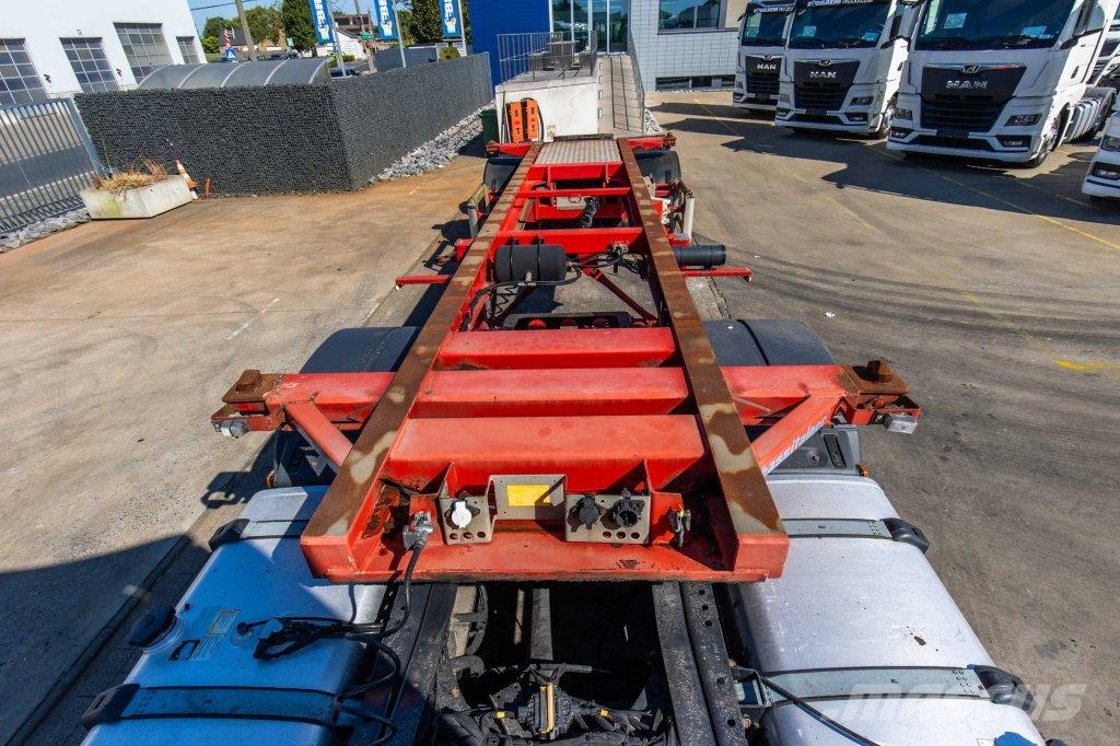 Asca BI-TRAIN 20''+ SELLETTE/FIFTH WHEEL Wissellaadbakken