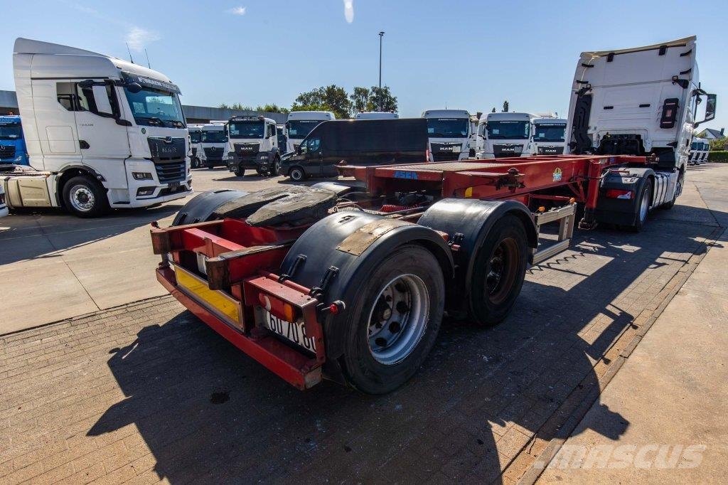 Asca BI-TRAIN 20''+ SELLETTE/FIFTH WHEEL Wissellaadbakken