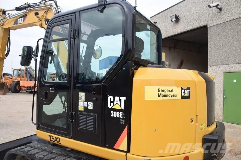 CAT 308 E2CR - CW10 - snelwisselsysteem – extra functi Excavatoare 7t - 12t