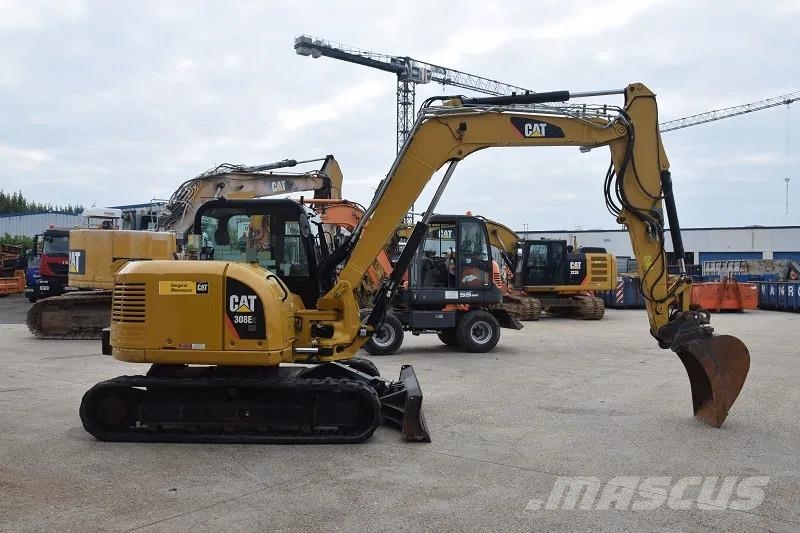 CAT 308 E2CR - CW10 - snelwisselsysteem – extra functi Excavatoare 7t - 12t