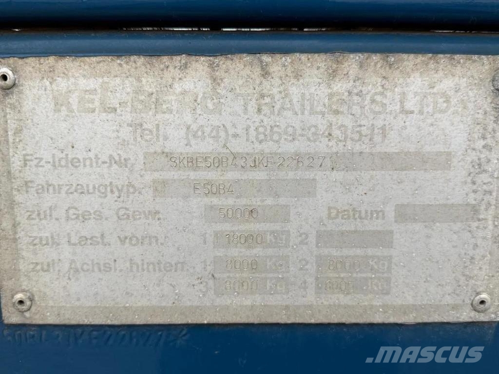 Broshuis 4 AXLE - BPW - 4X STEERING AXLE - DOUBLE EXTENDABL Flatbed/Dropside semi-trailers