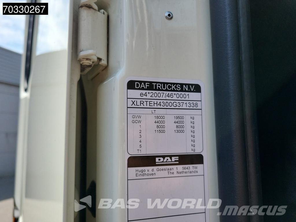 DAF XF 480 4X2 SC 2x Tanks Standklima ACC Camiones tractor