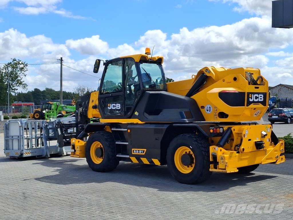 JCB 555-210 R Pale gommate telescopiche