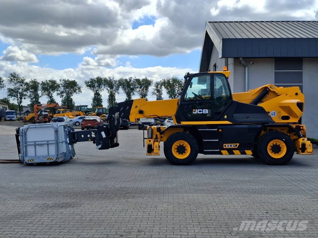 JCB 555-210 R Pale gommate telescopiche