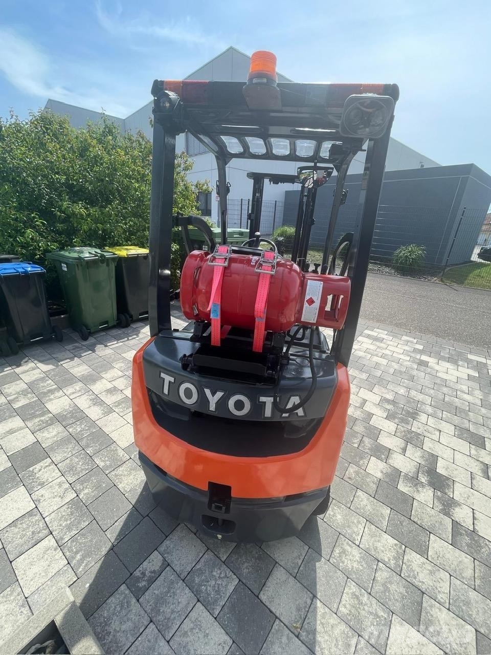 Toyota 02-8FGF18 LPG'li forkliftler