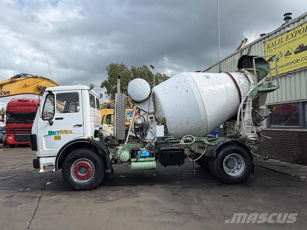 Mercedes-Benz SK 1622 Concrete Mixer V6 Full Steel Suspension Go Camiones hormigonera