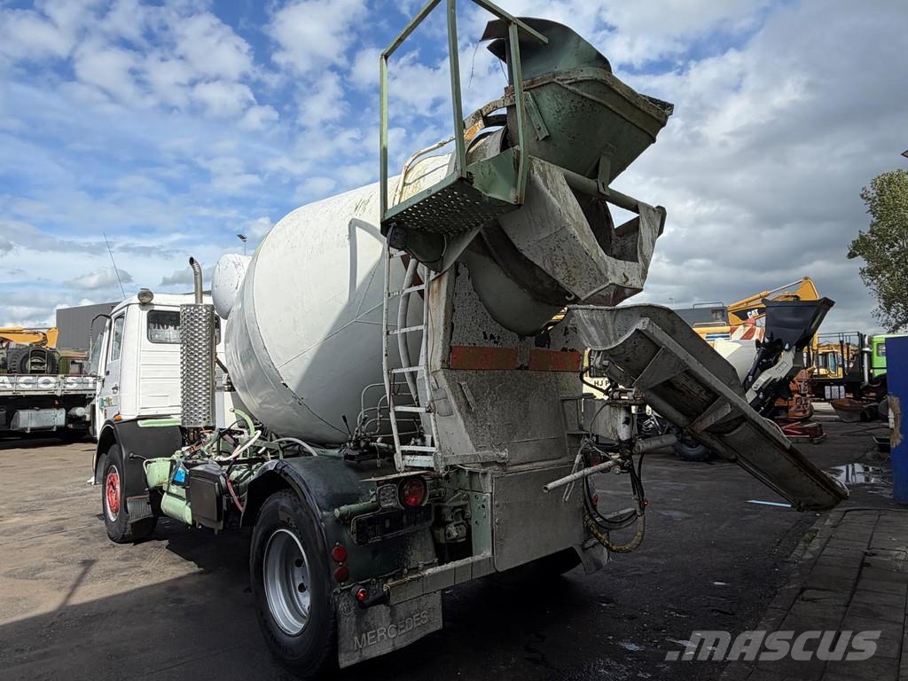 Mercedes-Benz SK 1622 Concrete Mixer V6 Full Steel Suspension Go Camiones hormigonera