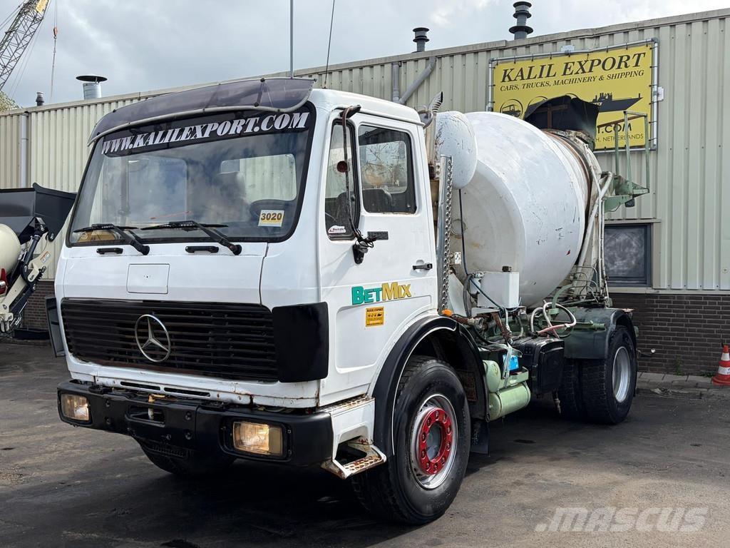 Mercedes-Benz SK 1622 Concrete Mixer V6 Full Steel Suspension Go Camiones hormigonera