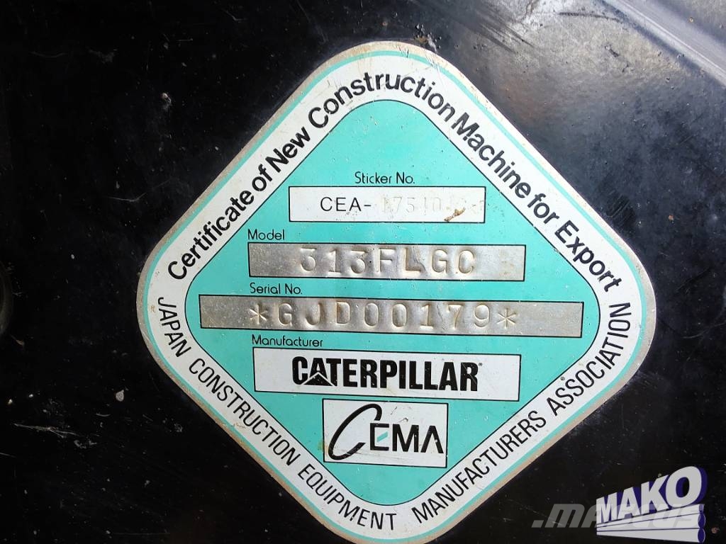 CAT 313 F LGC Rupsgraafmachines