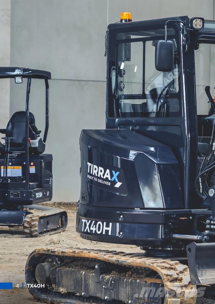 TIRRAX Binnendraaier TX40H Εκσκαφάκι (διαβολάκι) < 7t
