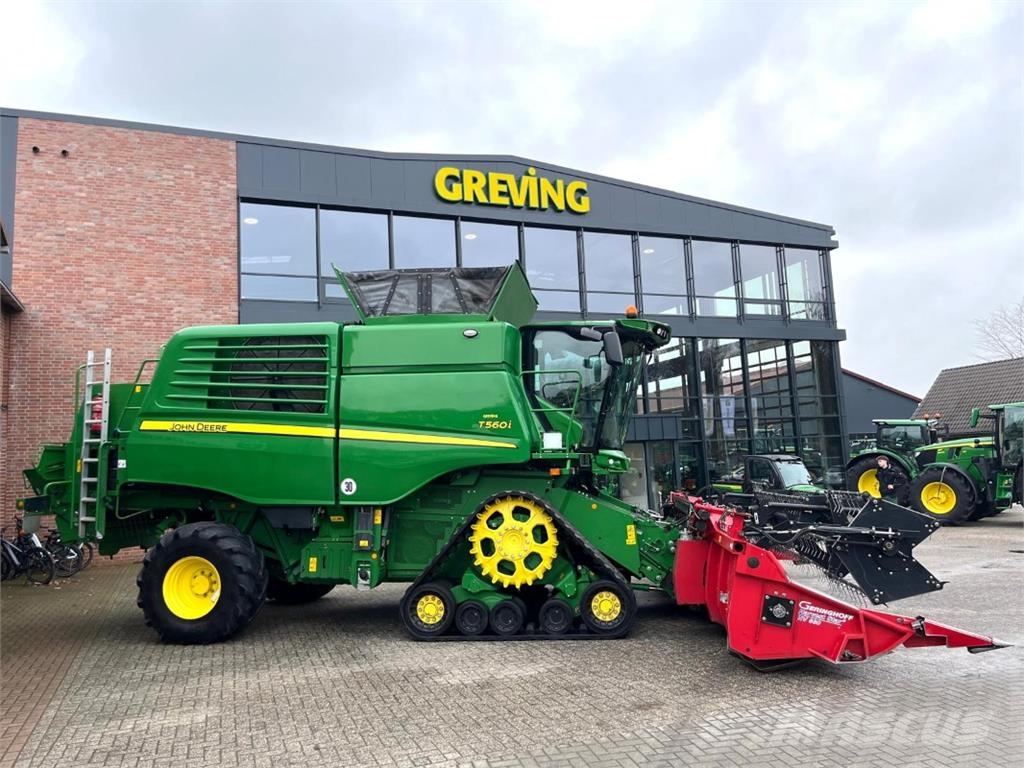 John Deere T560i ProDrive 30Km/h inkl. Geringhoff HV6.60 Farm machinery