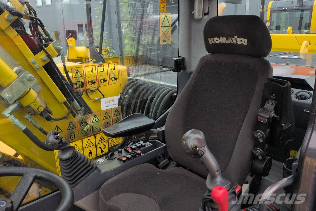 Komatsu PW160-11 Snart till salu Ekskavatori uz riteņiem