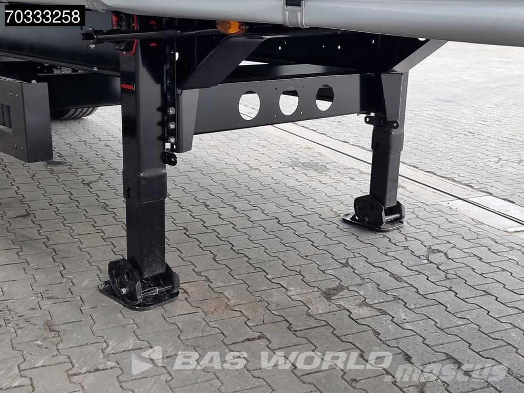 Kögel S24-1 NEW! Lifting axle Standard Tents puspiekabes