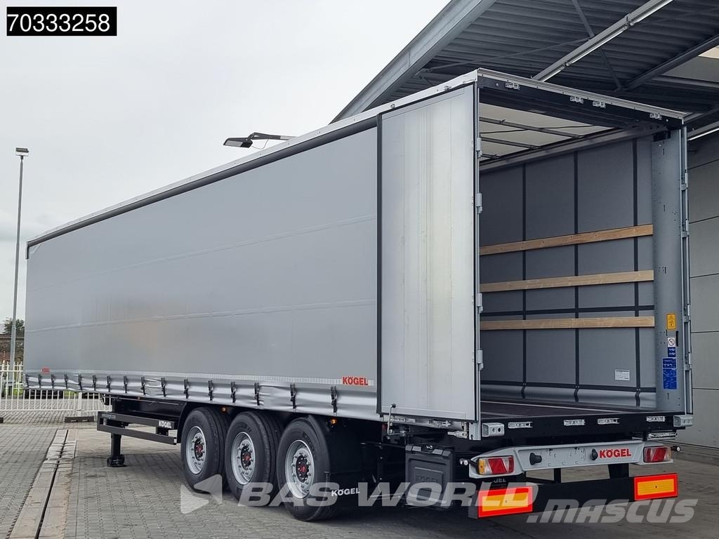 Kögel S24-1 NEW! Lifting axle Standard Tents puspiekabes
