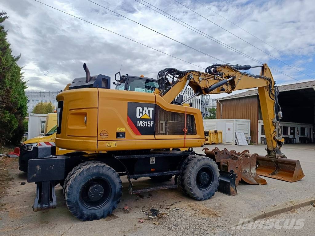 CAT M 315 F Bagri na kolesih