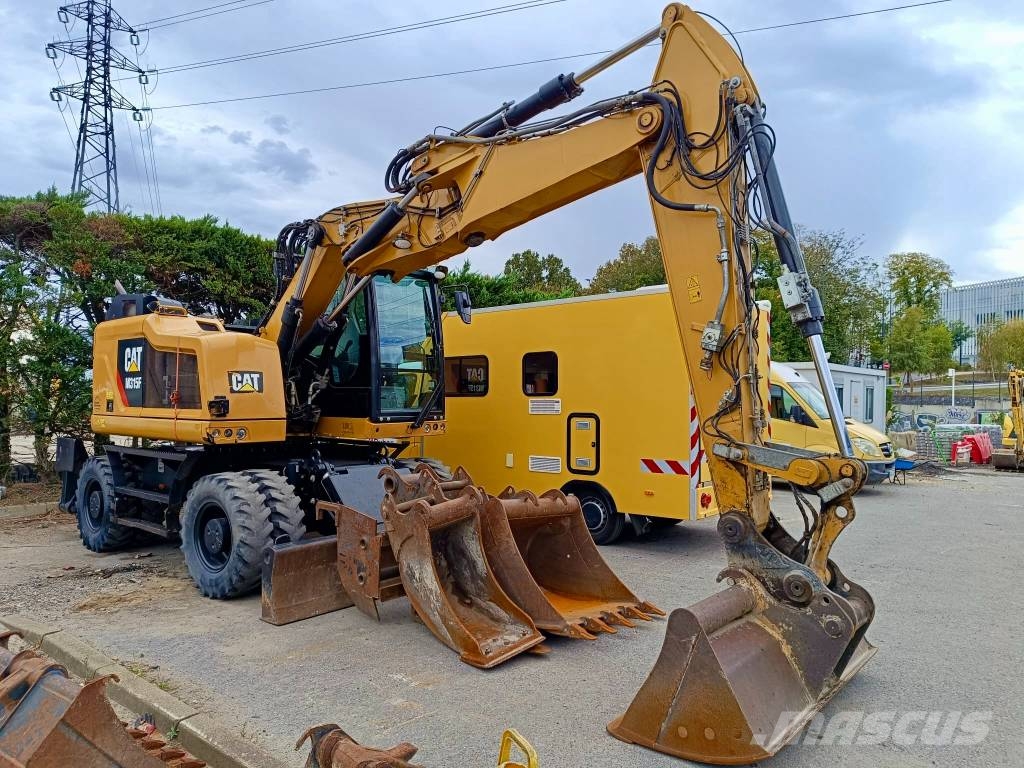 CAT M 315 F Bagri na kolesih