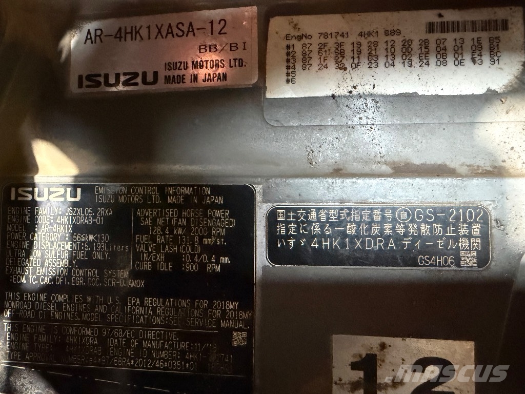 Hitachi ZX 225 US LC-6 Rupsgraafmachines