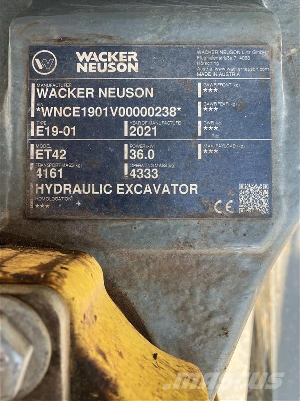 Wacker Neuson ET42 Mini excavadoras < 7t