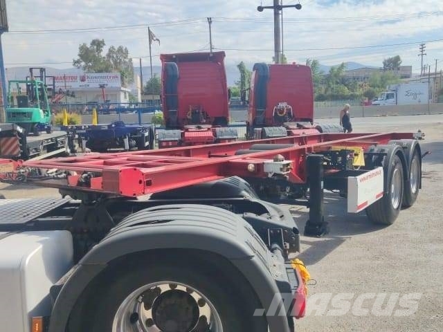 Krone SZ Semirremolques portacontenedores