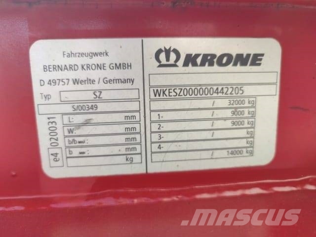 Krone SZ Semirremolques portacontenedores