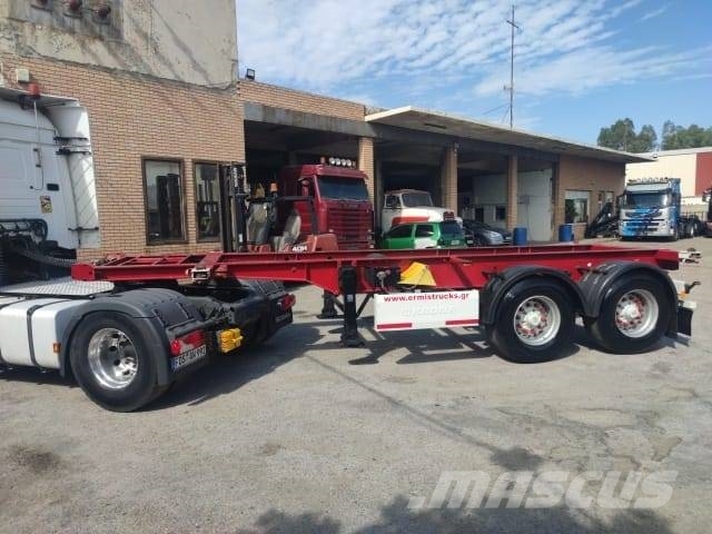 Krone SZ Semirremolques portacontenedores