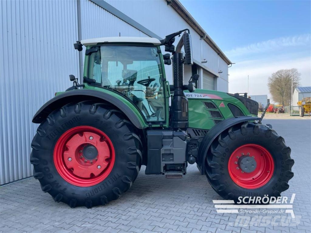 Fendt 724 S4 PROFI PLUS | RTK | RADGEWICHTE Traktoriai