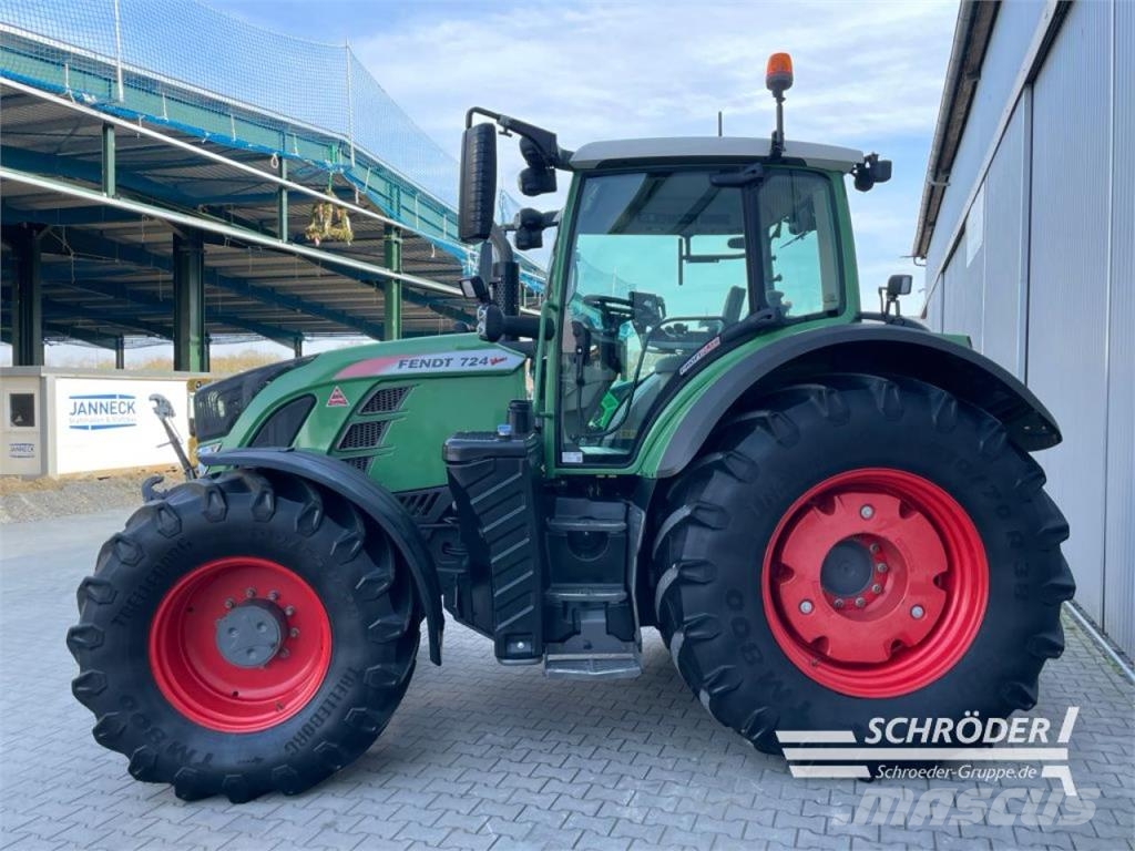 Fendt 724 S4 PROFI PLUS | RTK | RADGEWICHTE Traktoriai